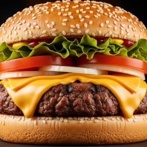 Cheese Burger Meal