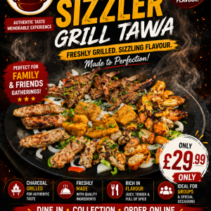 Sizzler Grill Tawa (For 4 People)